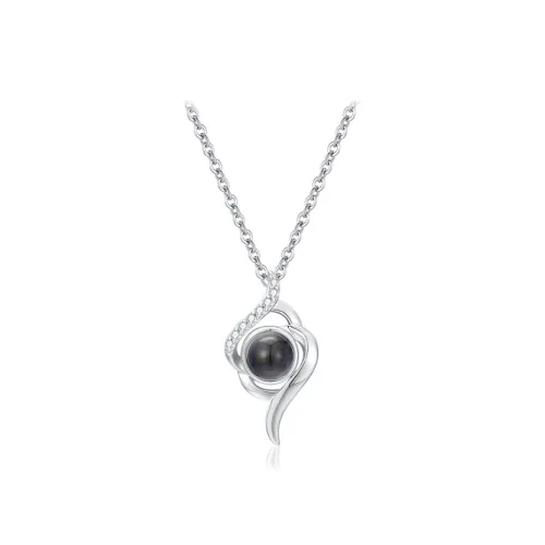 LOVE WHEEL S925 Silver Necklaces Women's