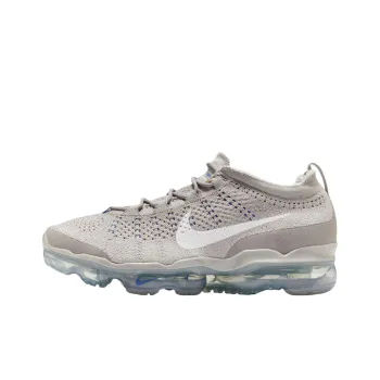 Nike VaporMax 2023 Anti Slip Wear Resistant Low Top Casual Shoes Men's Gray Blue