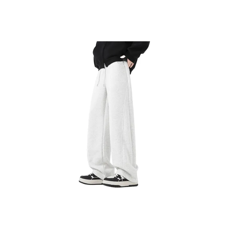 WARNING LIGHT Knitted Sweatpants Unisex-0