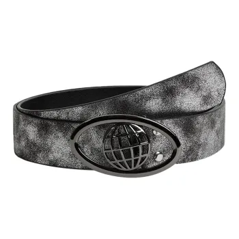 IOTS Literary And Vintage Minimalist Style Versatile Fashion Alloy Leather Belts Unisex Width 2.6cm