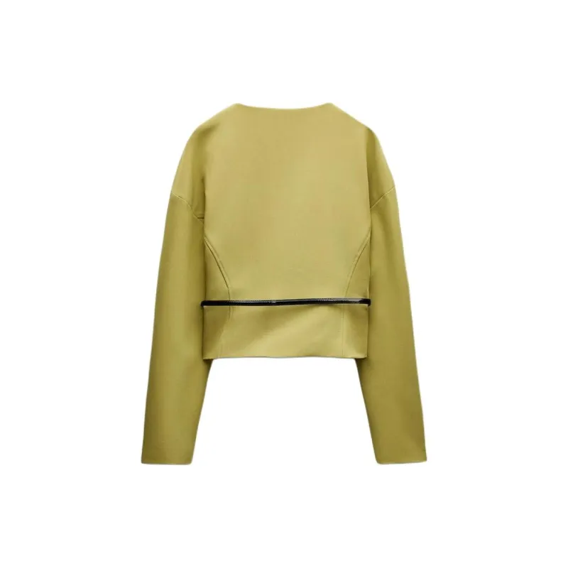 ZARA Business Suit Women's Green-1