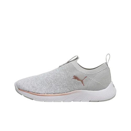 PUMA Softride Remi Non-slip Lightweight Low-Top Casual Shoes Women's Gray