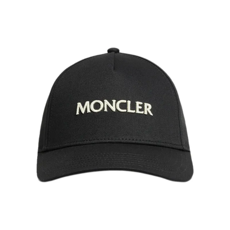 Moncler Logo embroidered Gabardine Cap-0