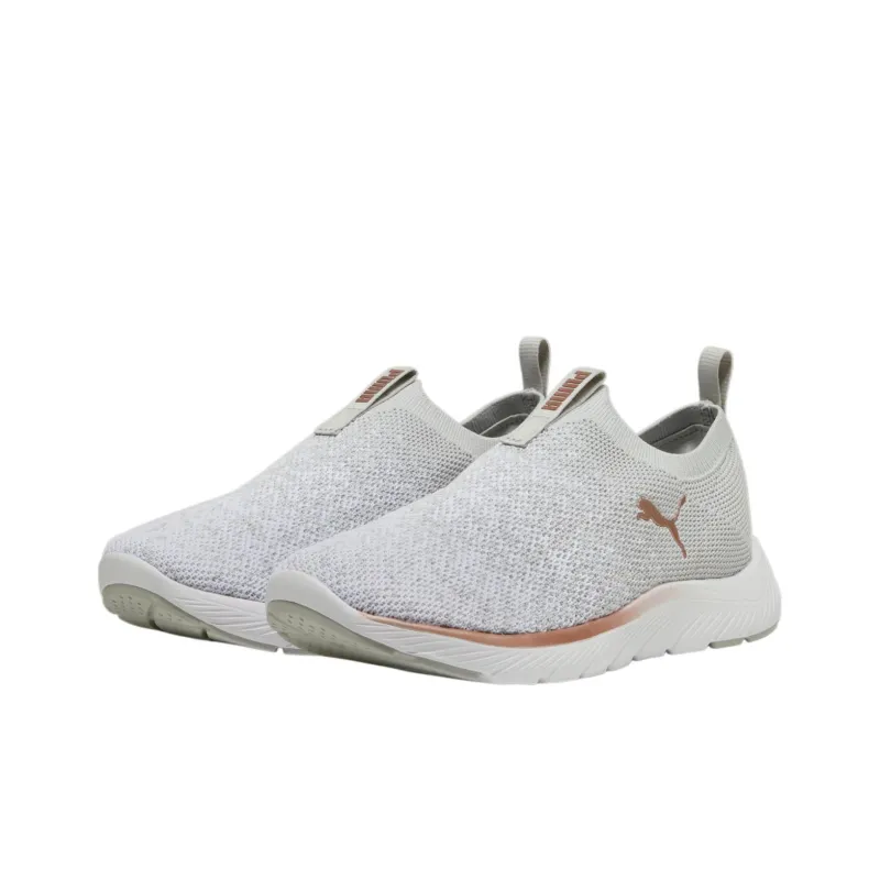 PUMA Softride Remi Non slip Lightweight Low Top Casual Shoes Women's Gray-2