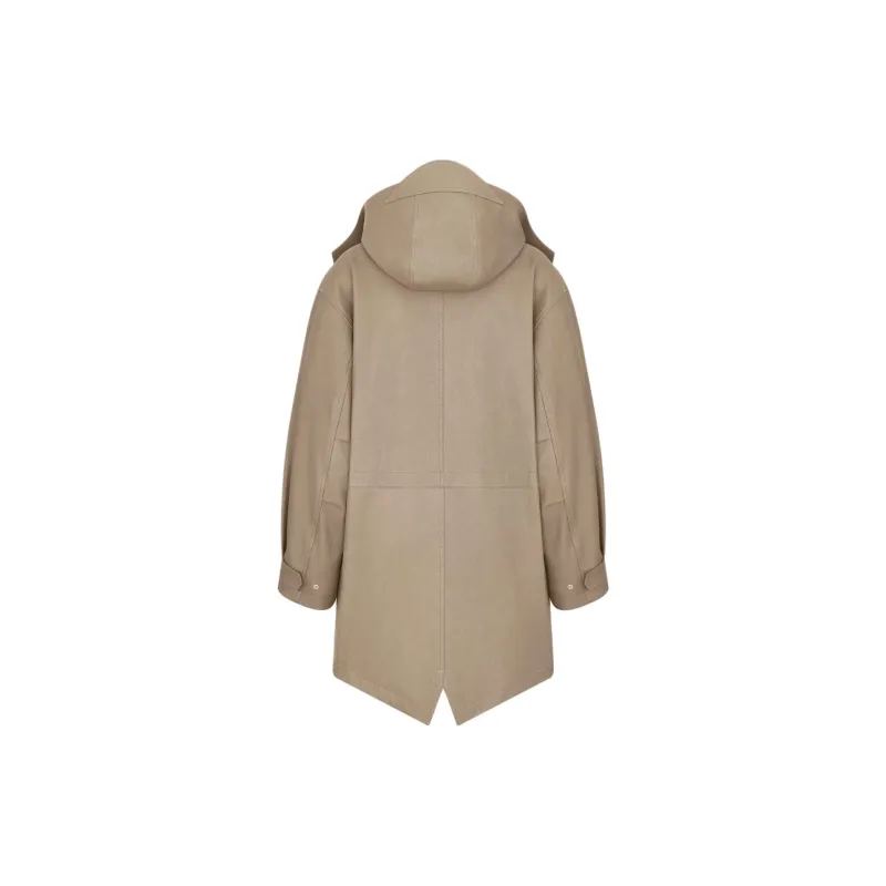 DIOR SS25 Leather Jacket Men's Brown-1