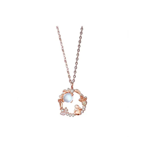 LOVE WHEEL S925 Silver Necklaces Women's