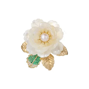 Encounter Gift Pearl Brooches Women's