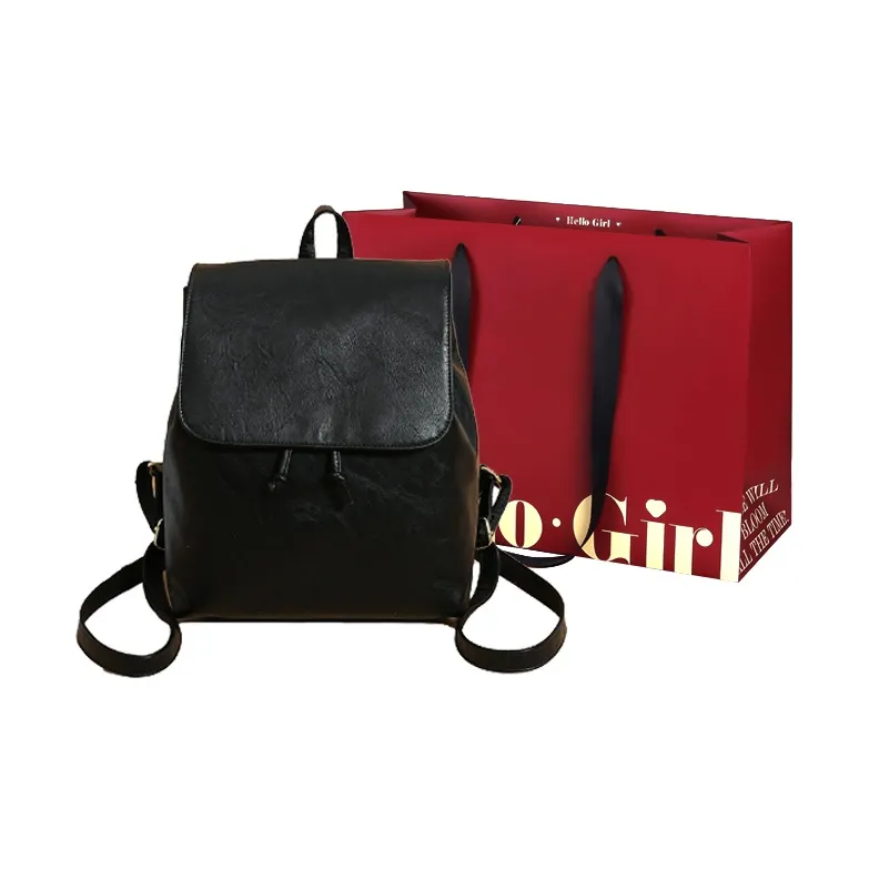 GOX PU Backpack Women's Multicolor-1