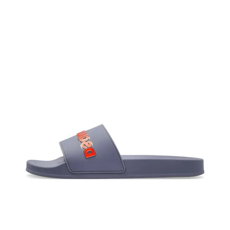 Dsquared2 Logo Embossed Slip On Slides-0