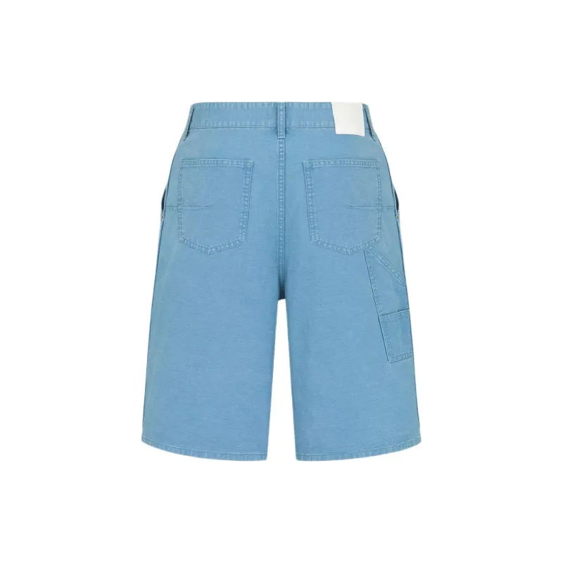 DIOR SS25 Denim Shorts Men's Blue-1