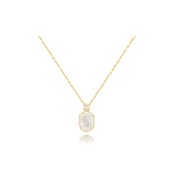 JIAFULAI Colored Glaze Necklaces Women's