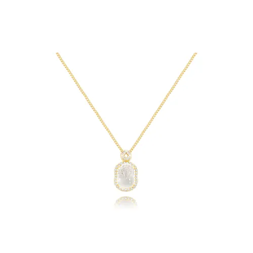 JIAFULAI Colored Glaze Necklaces Women's