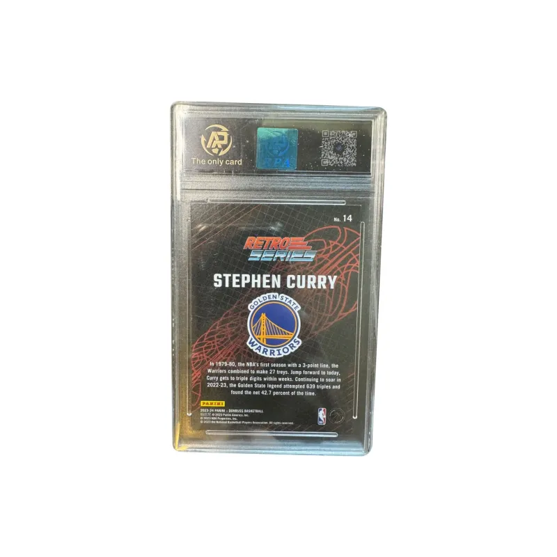 PANINI 2023 2024 Warriors, Curry RPA9 Split Graded Cards 1 Pc-1