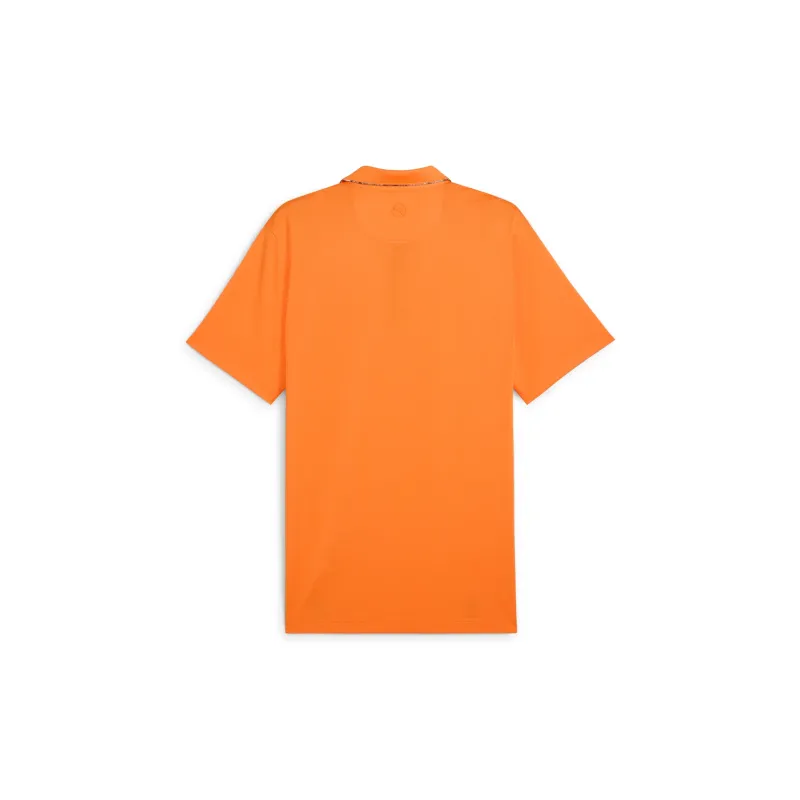 PUMA x REALTREE Golf SS25 Realtree Polo Shirt Men's Orange-1