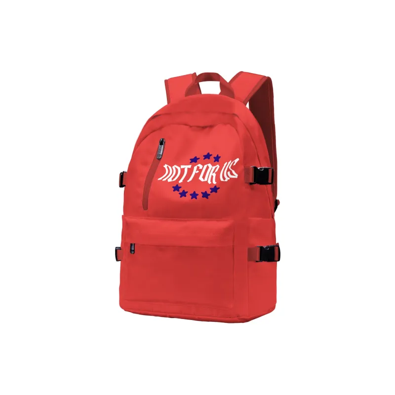 DRACONITE Polyester Polyester Backpack Unisex Red-1