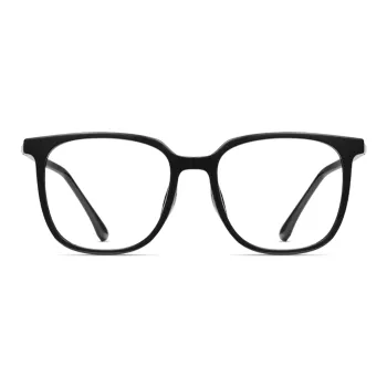 Wood Premium Alloy TR/Memory Plastic Square Sunglasses Unisex