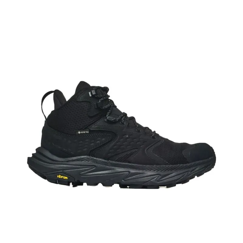 HOKA ONE ONE Anacapa 2 Slip Resistant High Top Hiking Shoes Men's Black 2E Width-1