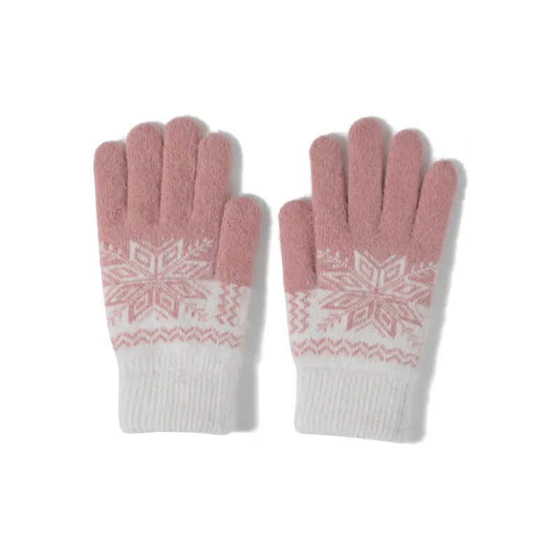 NANJIREN Thickened Knit Gloves Unisex-3