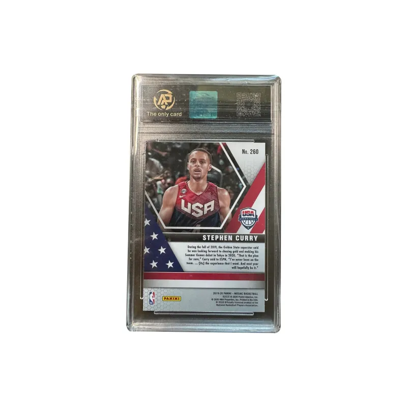 PANINI 2019 2020 Warriors Curry RPA 8.5 Points Graded Cards 1 Pc-1