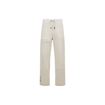 Moncler Grenoble Knitted Sports Pants Men's Glacier Gray