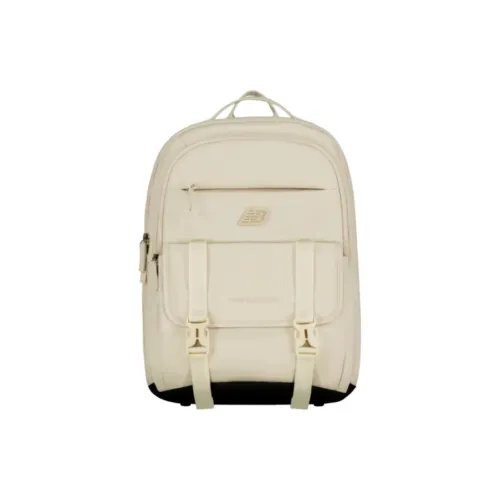 New Balance Fabric Backpack Medium Size Unisex Beige
