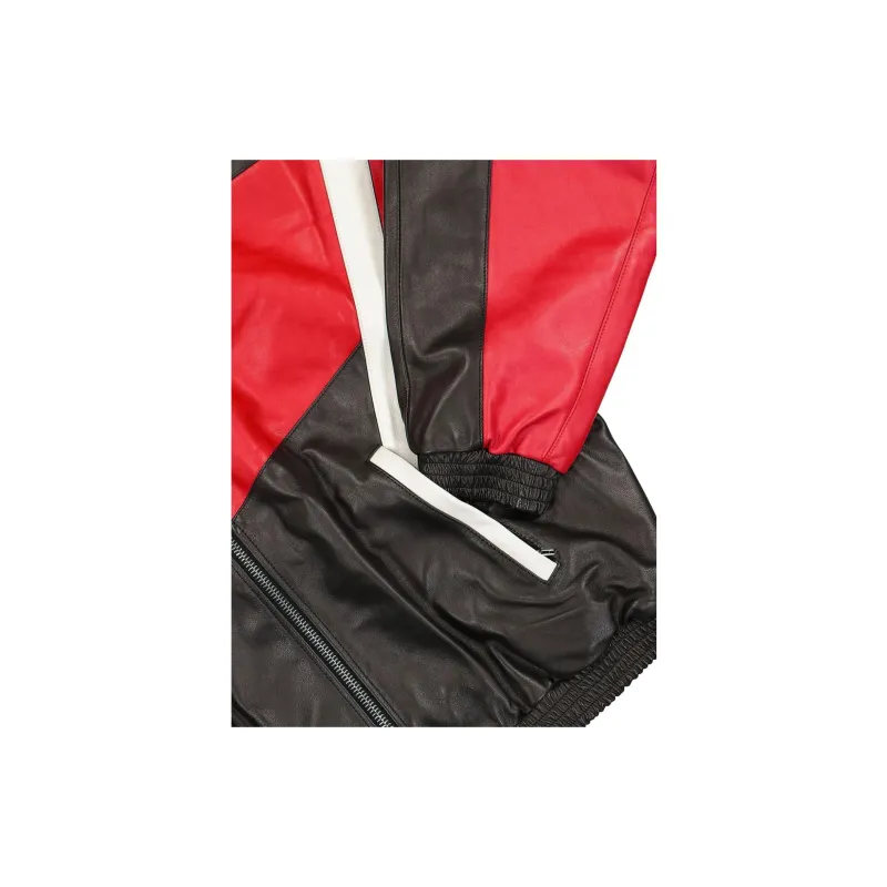 Vetements Leather Tracksuit Jacket-3