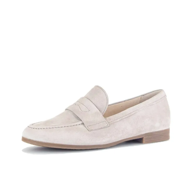 Gabor Comfort Loafers 2cm Women's Greige-2