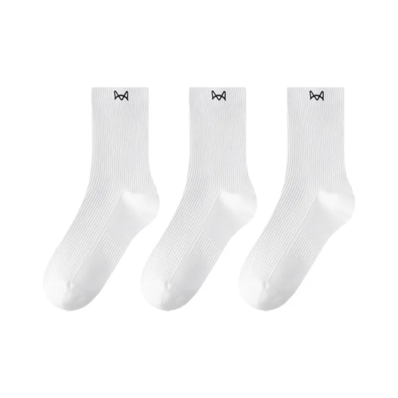MIIOW Mid-Calf Socks Unisex 3 Pack-4