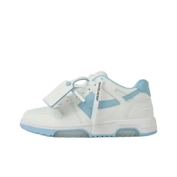OFF WHITE Low Top Skateboard Shoes Women's White