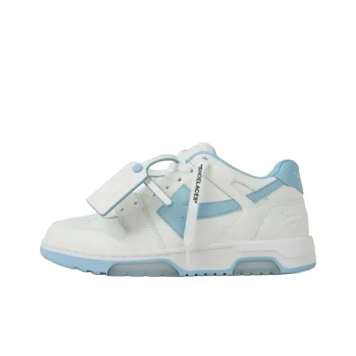 OFF WHITE Low Top Skateboard Shoes Women's White