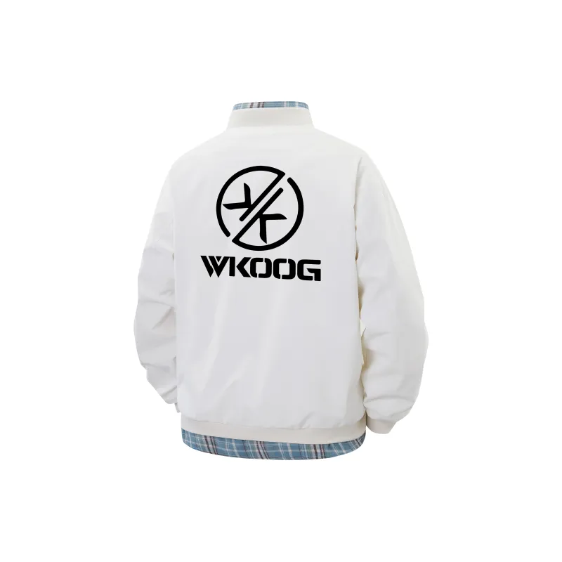 WKOOG Jackets Coats Unisex Brown-17