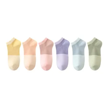 H YXIANG No Show Socks Women's 6 Pack