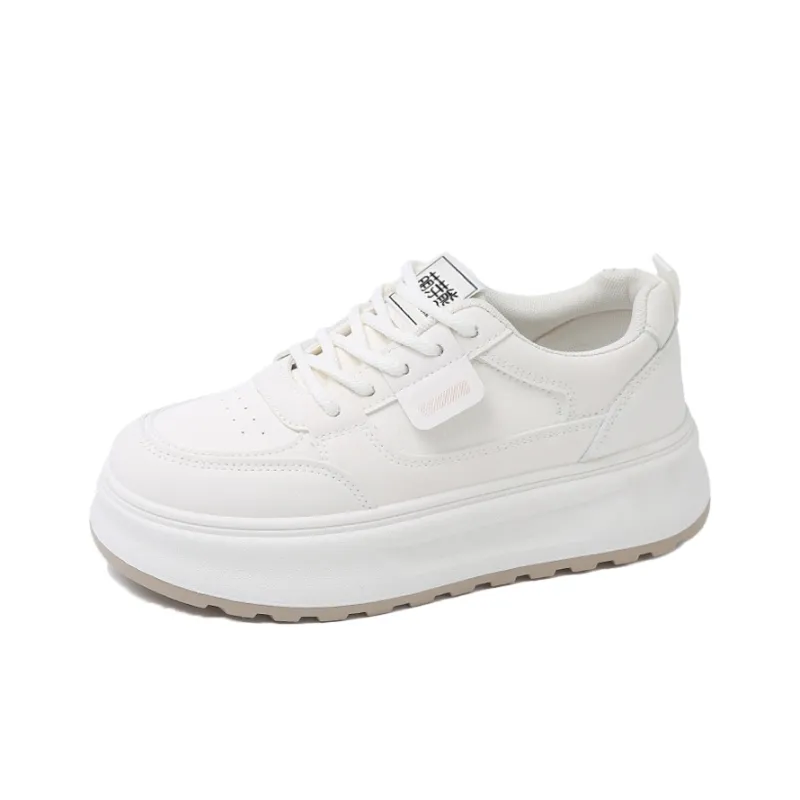 Budding Bear Anti-Slip And Wear-Resistant Height Increasing Low-Top Skateboard Shoes Women's-1