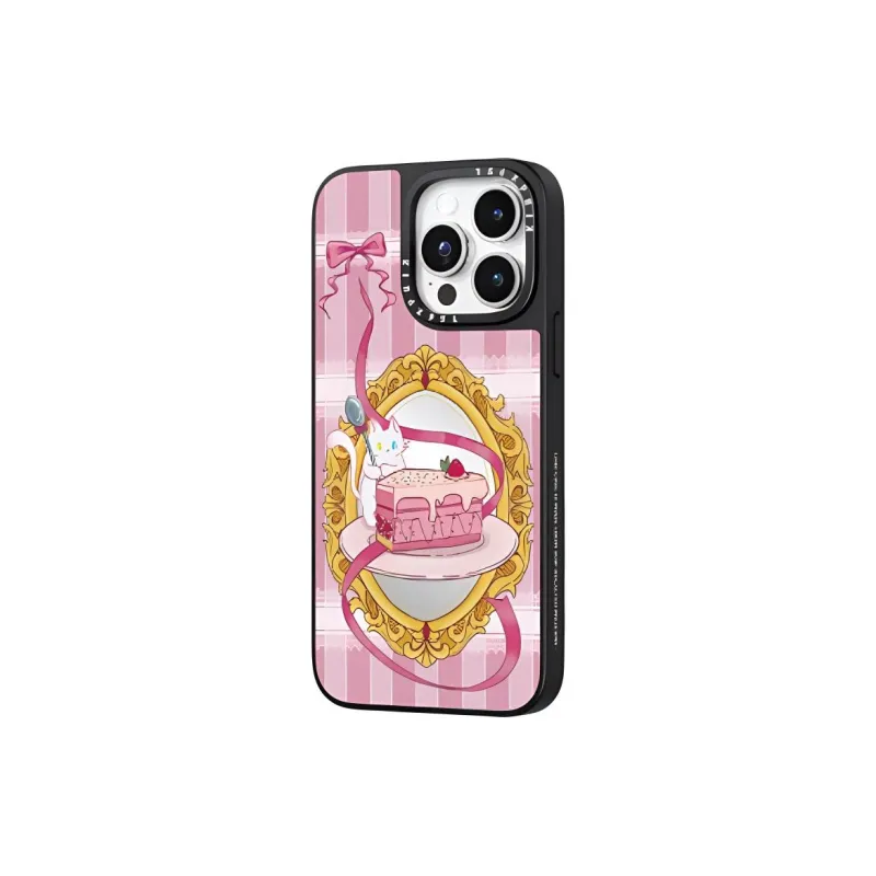 Kingxbar TPU Material Urban Chic Style Ballet Phone Cases Compatibility With IPhone 14/15 Collection Girlish-2