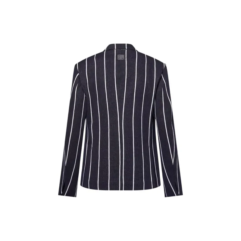 LOUIS VUITTON Double-Breasted Linen And Cotton Blend Tailored Jacket-1