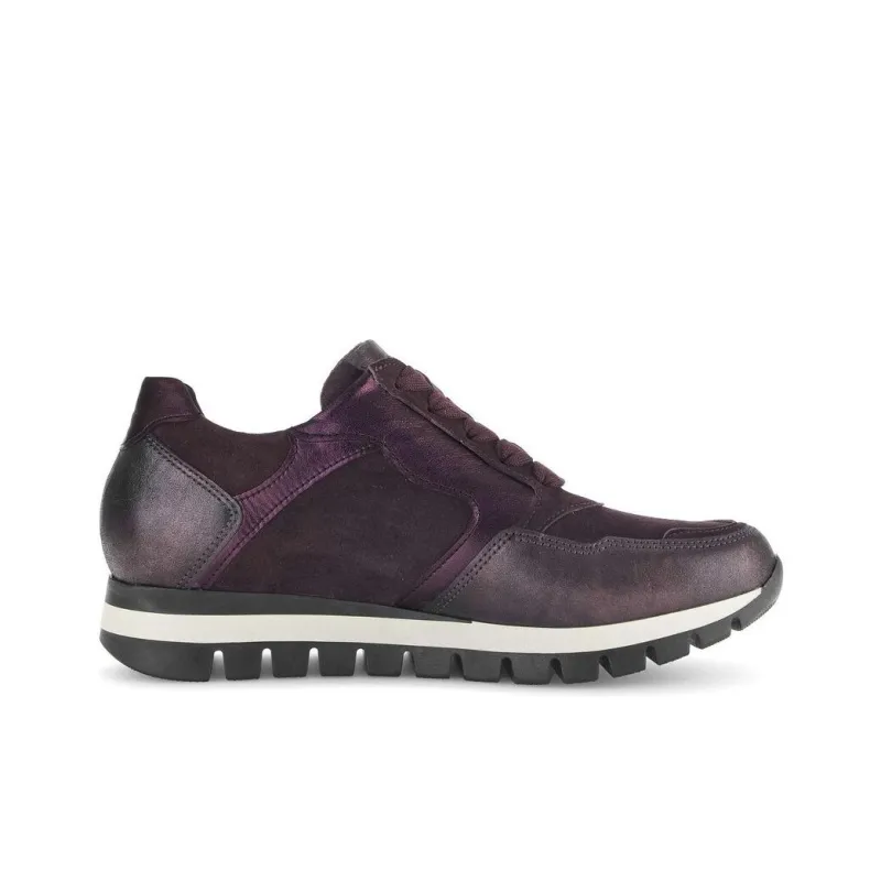 Gabor Comfort Low Top Casual Shoes Women's Purple-1