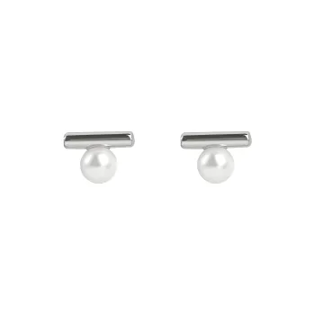 FREE ELF Pearl Stud Earrings Women's