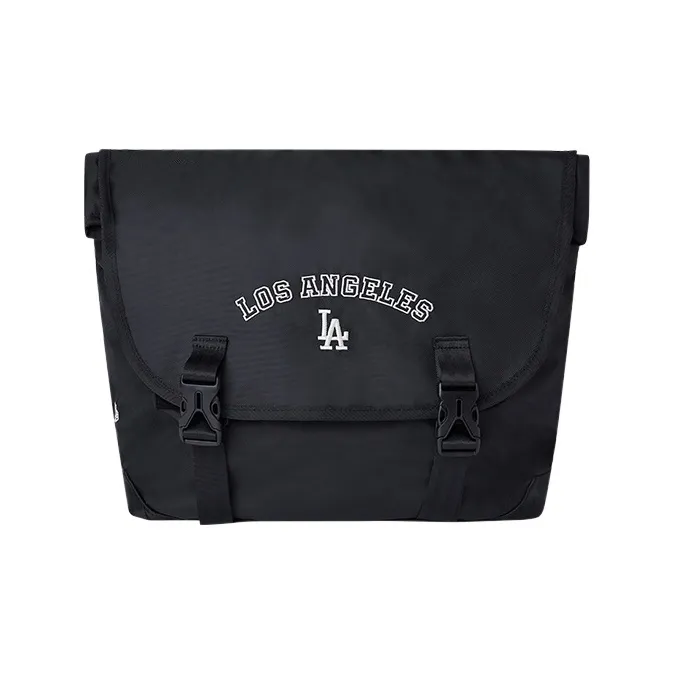 New Era New Era X MLB Co brand Fabric Messenger Shoulder Bag, Crossbody Bag Unisex Black-0