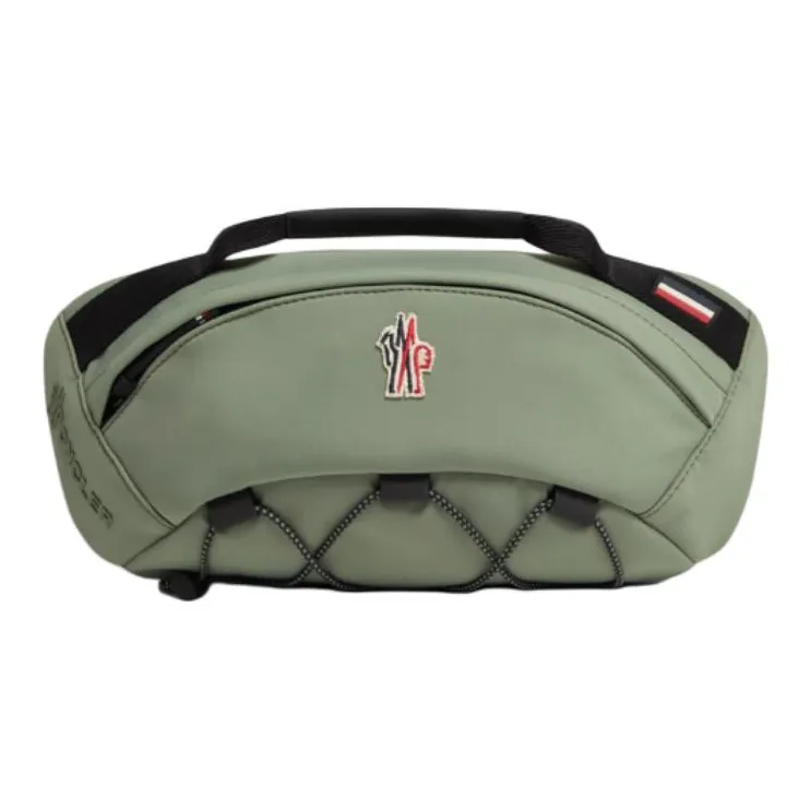 Moncler Grenoble Series Polyamide Fanny Pack Unisex Green-0