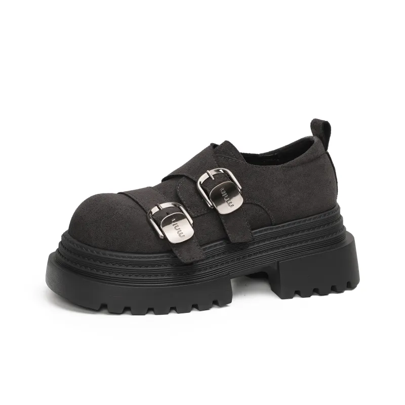 NUNZ Loafers Women's Black/Gray/Camel/Coffee-1