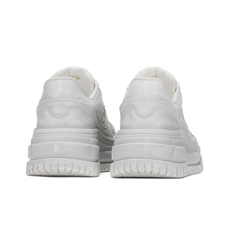 GG-CC Height Increasing Casual Cushioned Abrasion-Resistant Slip-Resistant Low-Top Platform Skateboard Shoes Women's-10