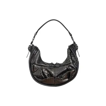 JUNYA WATANABE Leather Shoulder Bag Mini Women's Black
