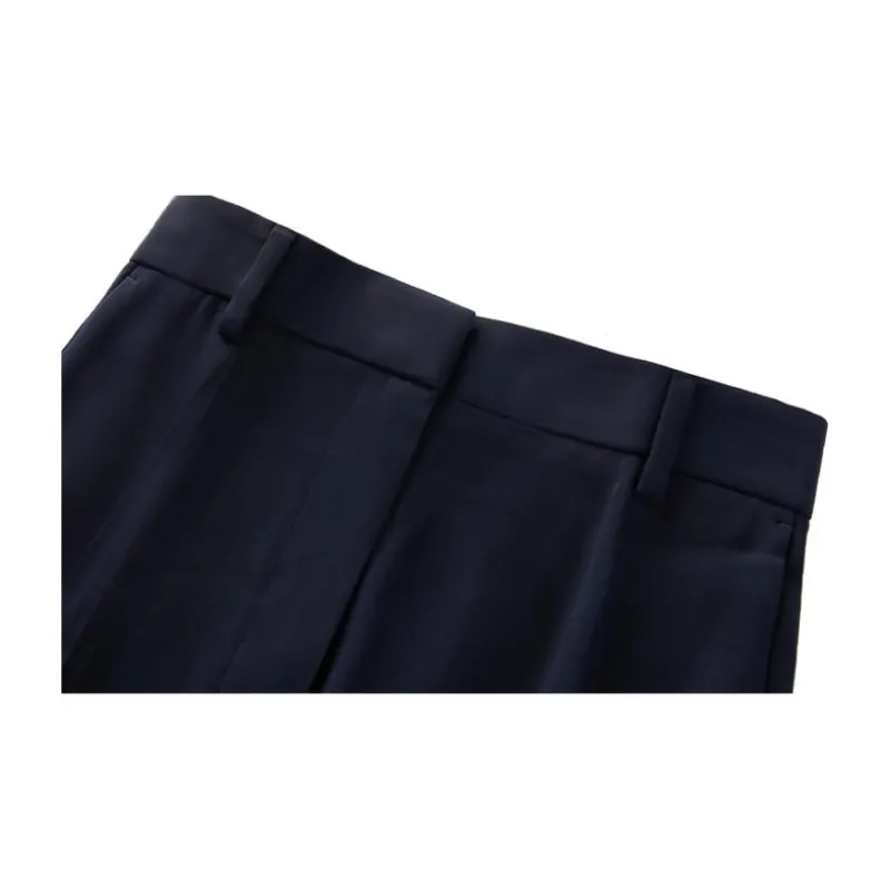 MM6 Maison Margiela Suit Trousers Women's Dark Blue-3