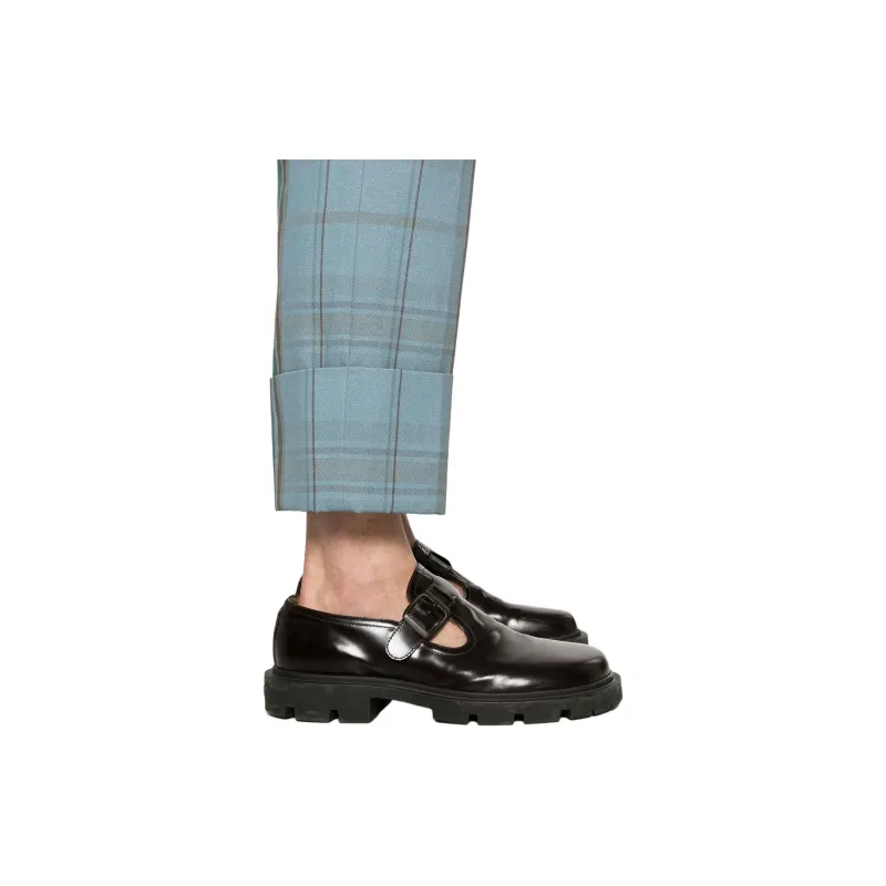 Vivienne Westwood Checked Cropped Pants-4