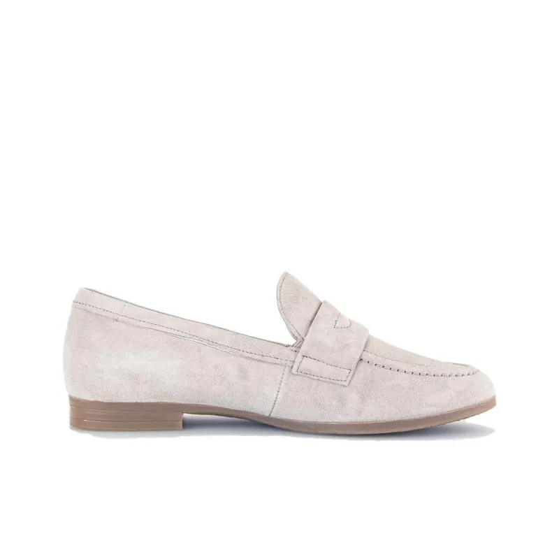 Gabor Comfort Loafers 2cm Women's Greige-1