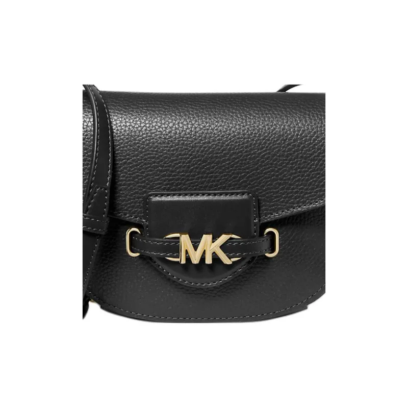 MICHAEL KORS Leather Shoulder Bag, Crossbody Bag Trumpets Women's Black-2