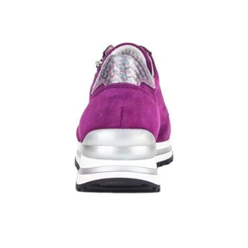 Gabor Comfort Low Top Casual Shoes Women's Purple-4