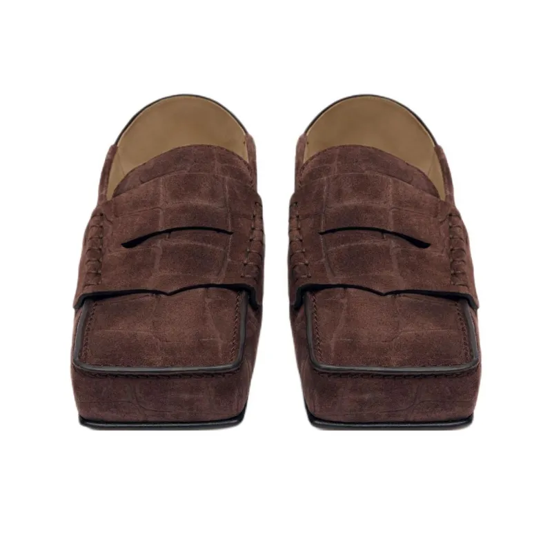 Jacquemus Carré Loafers Men's Brown-3