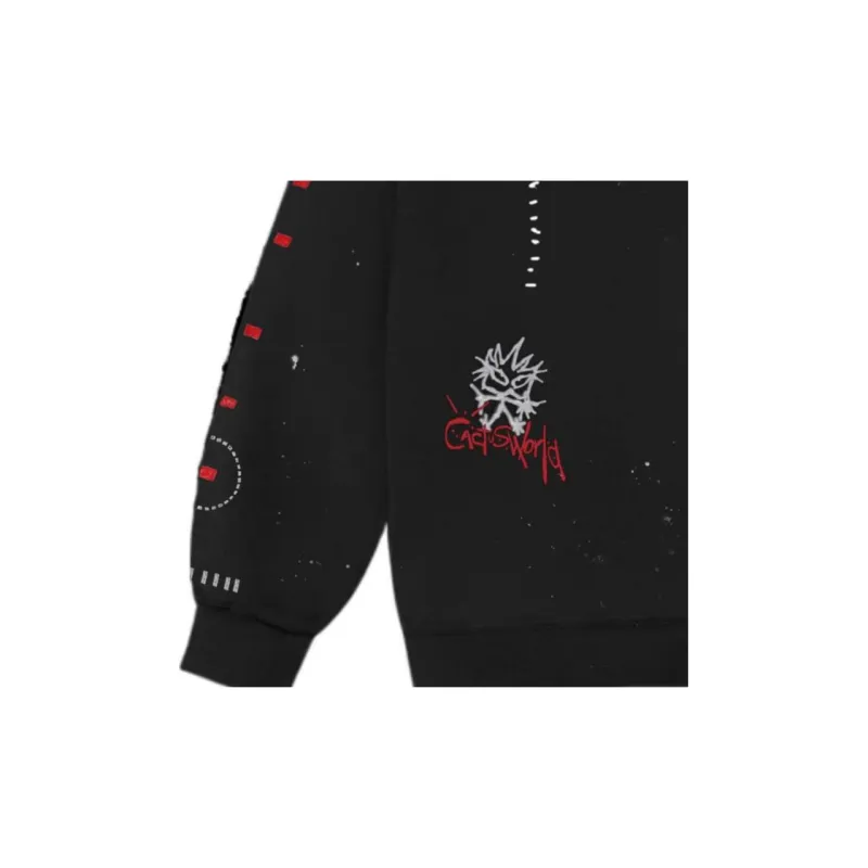 Travis Scott Stitched Crewneck-4