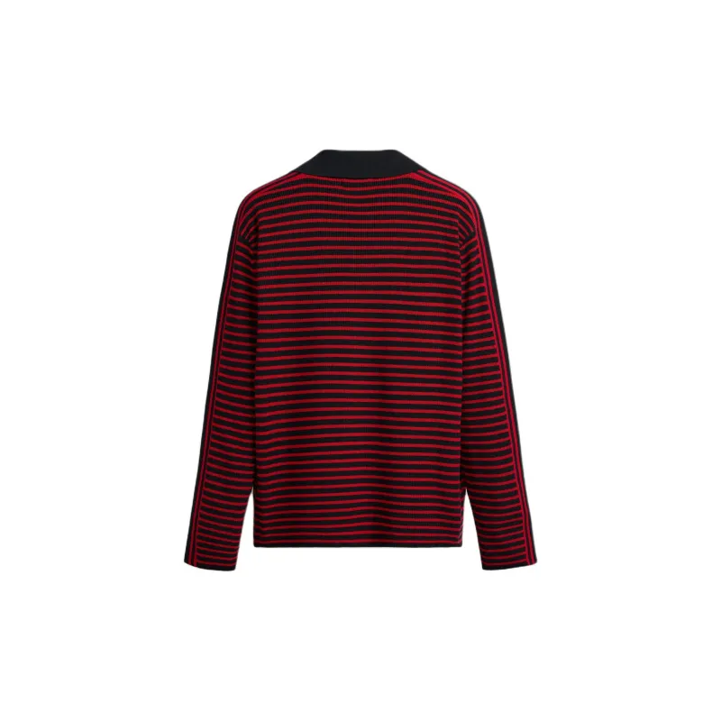 ZARA Polo Shirts Men Red-1